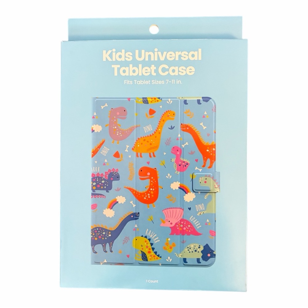 Kids Dinosaur Universal Tablet Case - fits 7-11” - NEW IN BOX - Picture 3 of 5